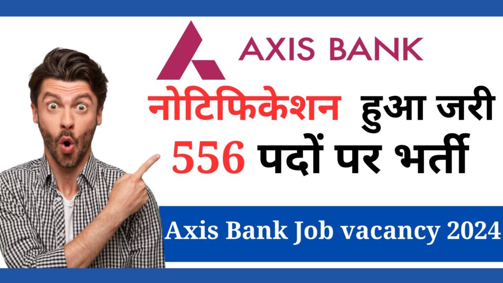 Axis Bank Job Vacancy 2024