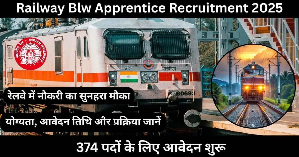 Railway Blw Apprentice Recruitment 2025