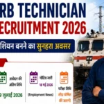 RRB Technician Recruitment 2026